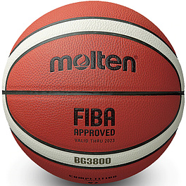 Мяч баск. MOLTEN B6G3800 р.6, FIBA Appr, синт.комп.кожа (ПУ),12 пан,бут.кам,нейл.корд,кор-беж-чер